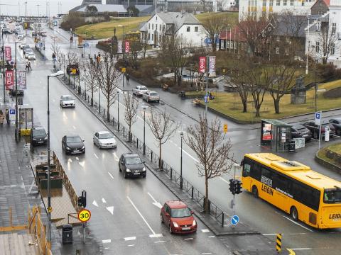 Bílaumferð