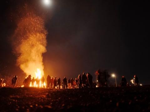 Bonfire to bid farewell to Christmas