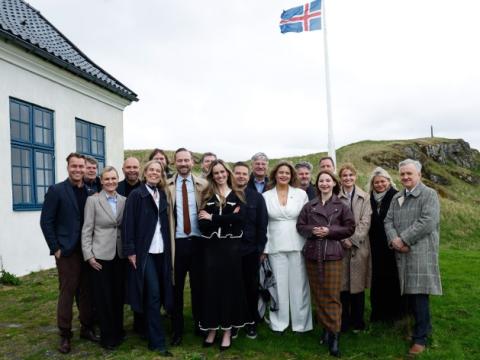 Nýr borgarstjórnarmeirihluti í Viðey