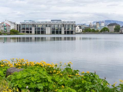 Ráðhús Reykjavíkur við Tjörnina