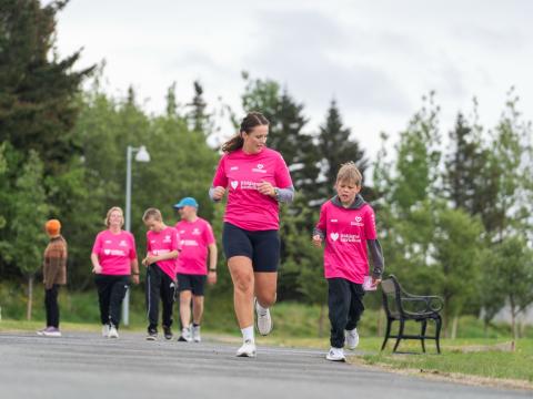 Styrktarhlaup Brúarskóla
