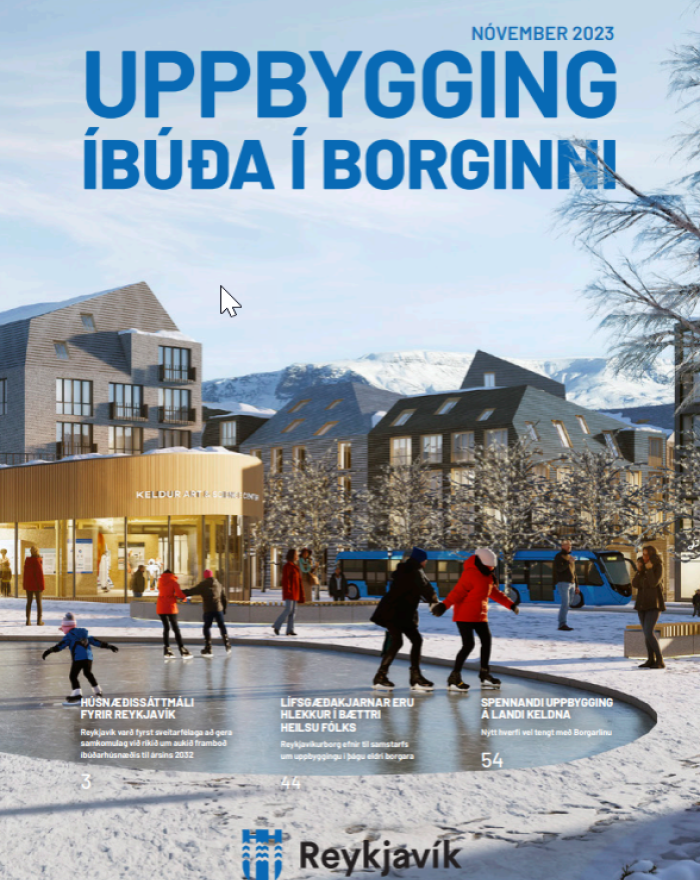 Front page - Housing development in the city