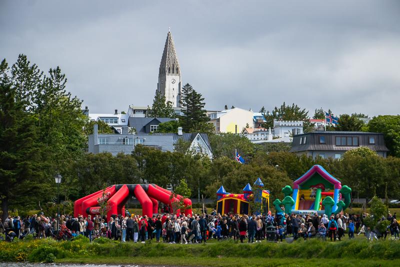 Mannlíf í Hljómskálagarðinum