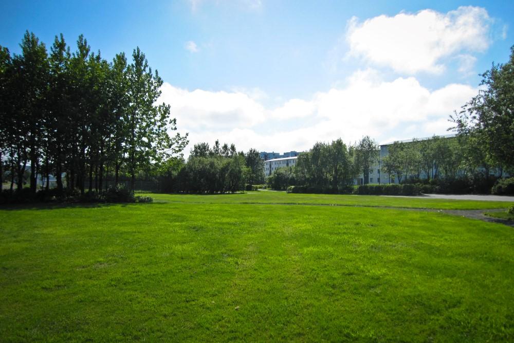 Almenningsgarður í Efra Breiðholti.