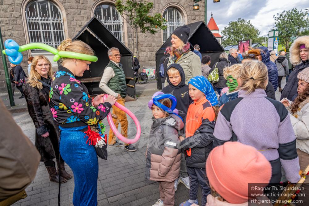 Blöðruverkin vekja alltaf lukku.