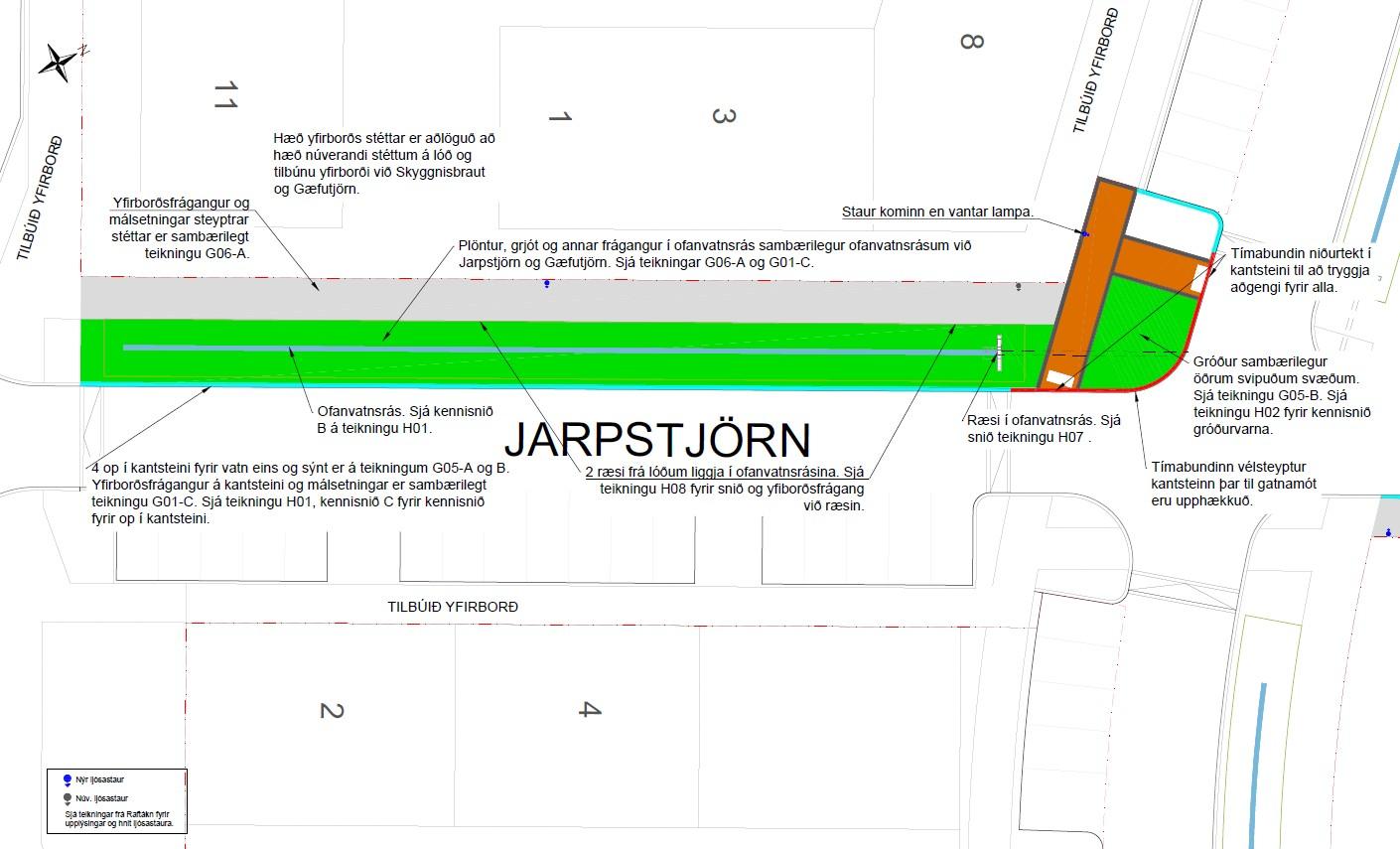 Svæði 1  Jarpstjörn 1: 