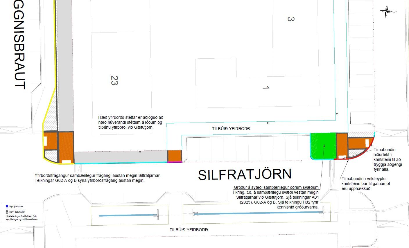 Svæði 5  Silfratjörn 1-3: