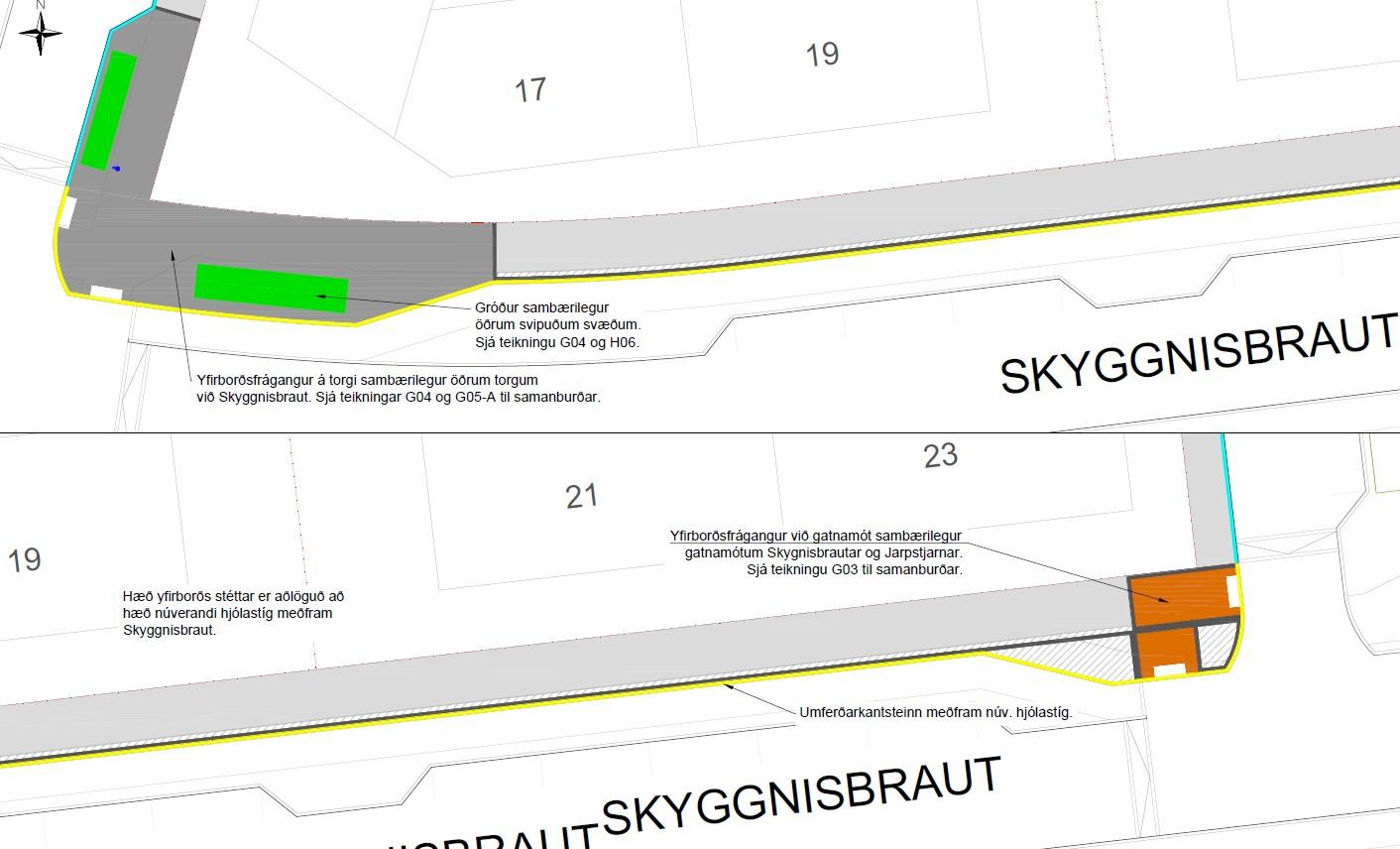 Svæði 6  Skyggnisbraut 17-23: