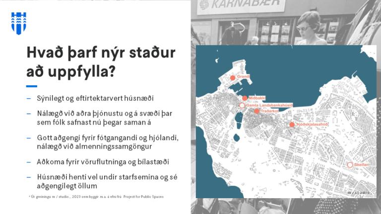 Kröfur til almenningsmarkaðar