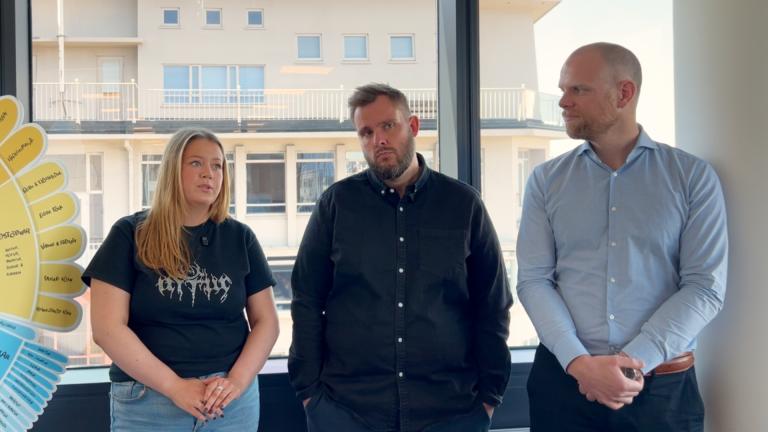 Kolfinna Arndísardóttir, Símon Ágúst Steinsson og Magnús Bergur Magnússon.