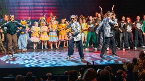 Children's Culture Festival opening at Eldborg in Harpa