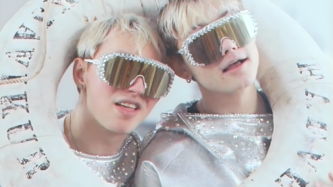 The VÆB duo, made up of brothers Matthías and Hálfdán.
