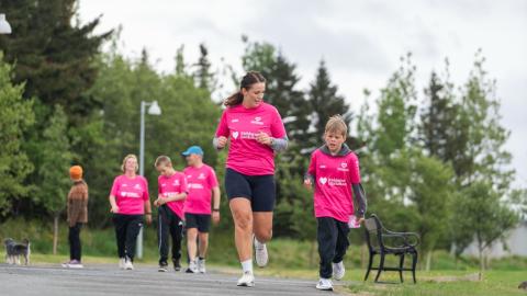 Styrktarhlaup Brúarskóla