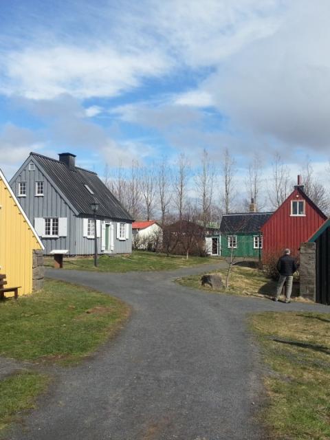 Hús á Árbæjarsafni.